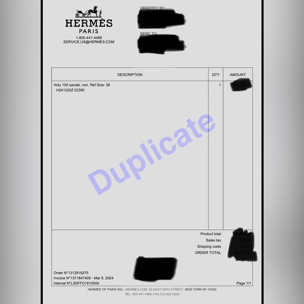 Hermes Holy 105 sandal - Picture 12 of 16